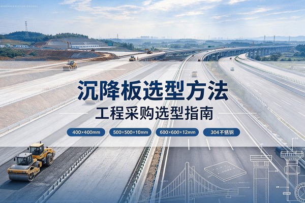 隰县沉降板选择方法