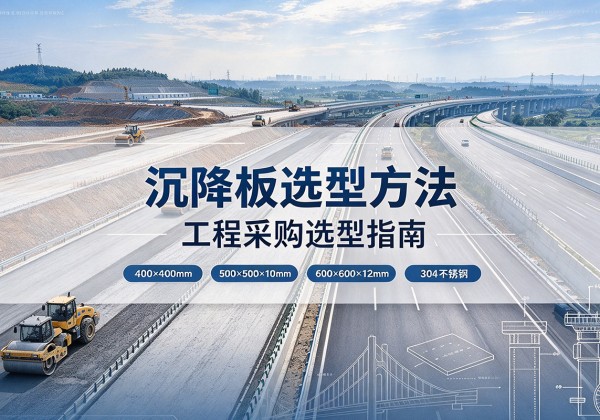 隰县沉降板选择方法